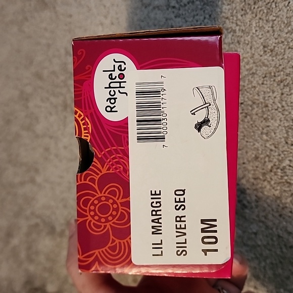 Rachel shoes lil margie silver seq size 10M - Picture 8 of 8